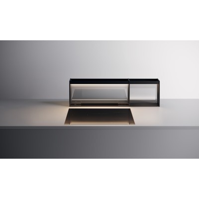 Falmec Brooklyn 90 90 cm schwarze Dunstabzugshaube