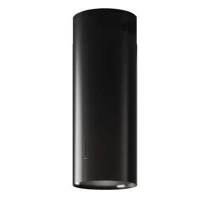 Okap wyspowy cylindryczny Falmec Polar evo black design 35 cm stal czarna