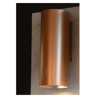 Falmec Polar evo design zylindrische Wandhaube 35 cm Kupfer
