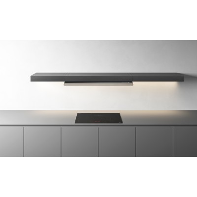 Hotte aspirante murale Falmec Shelf 120 cm avec panneau personnalisable