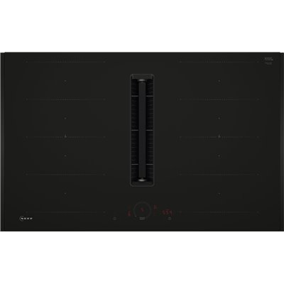 Neff v68hldmatt N90 piano cottura induzione con aspirazione 80 cm nero NC