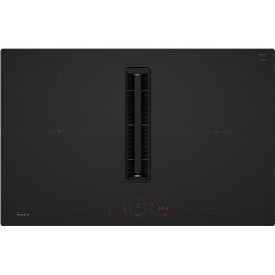 Neff v68phl4b0 N70 piano cottura induzione con aspirazione 80 cm nero mat filotop NC