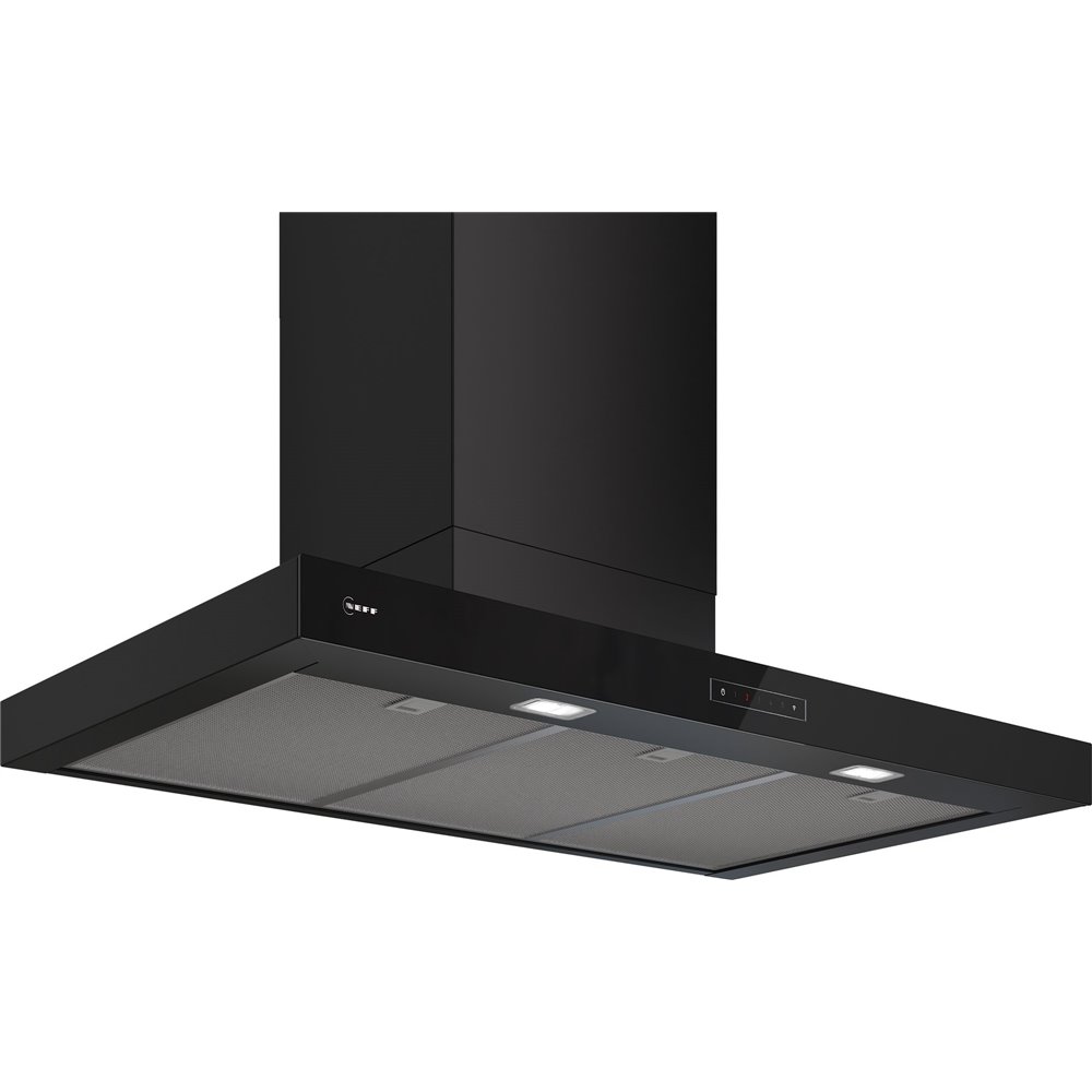 Neff d97bdn2s0 N70 cappa a parete 90 cm nero mat NC