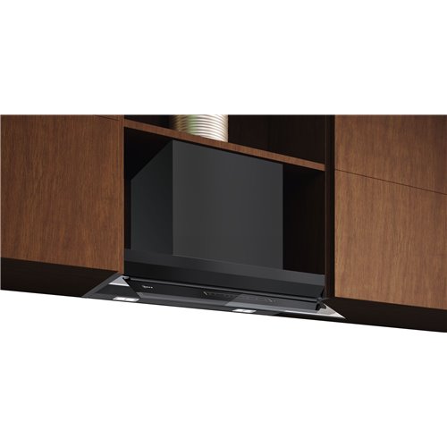 Neff d69xet2s5 N90 cappa integrata design 60 cm nero mat NC