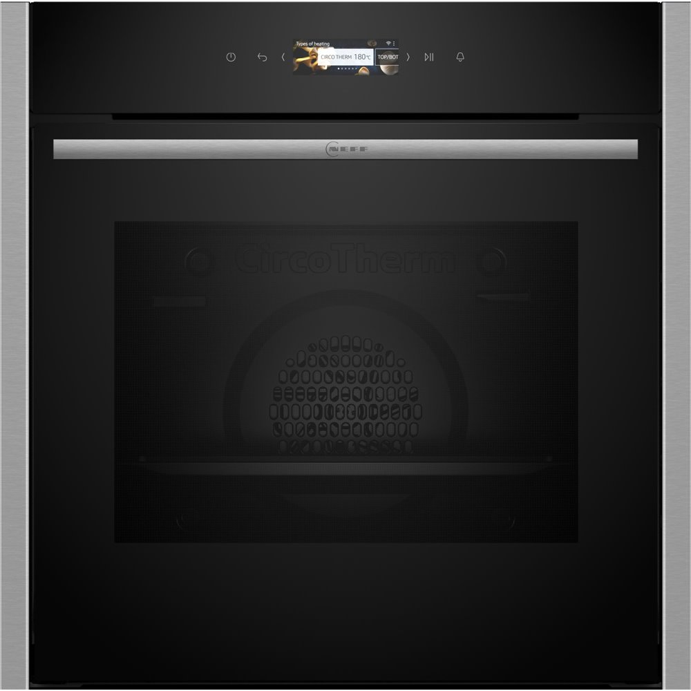 Neff b24cr71n0 N70 forno pirolitico da incasso 60 x 60 cm nero/inox