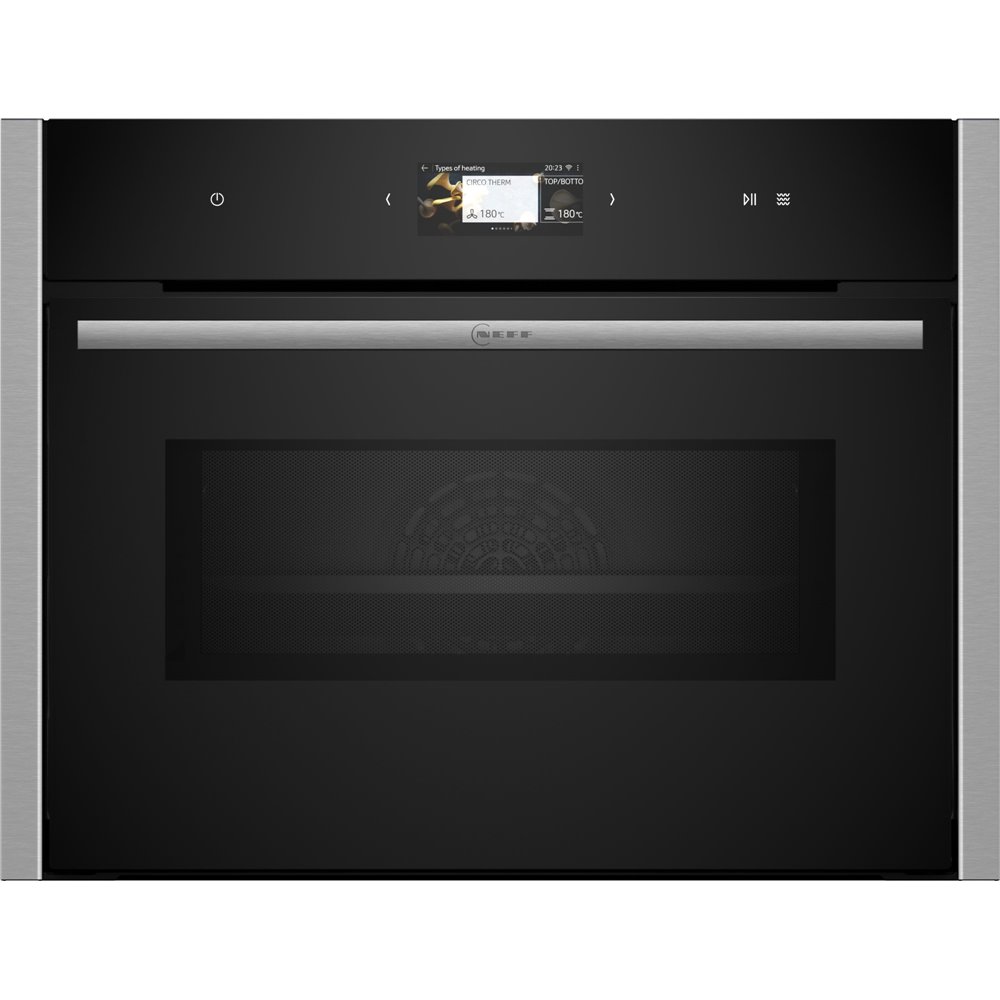 Neff c24ms31n0 N90 forno con microonde da incasso 60 x 45 cm nero/inox