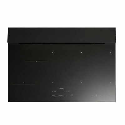 Falmec Brera Induktionskochfeld mit integrierter Dunstabzugshaube, 75 cm, mattschwarz