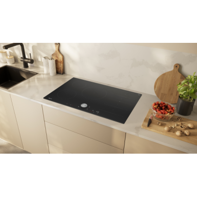 Płyta indukcyjna szklano-ceramiczna Neff t68ptv4l0 N90 80 cm wpuszczana w blat w kolorze czarnym