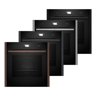 Neff B69VS3DY0 N90 Einbau-Dampfgarer 60 cm schwarz NC