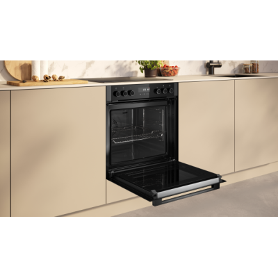 Four pyrolytique encastrable Neff e2ach7ag4 N50 60 cm, noir et graphite