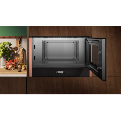 Four à micro-ondes encastrable Neff nr9wr21y1 N70, hauteur 38 cm, noir NC