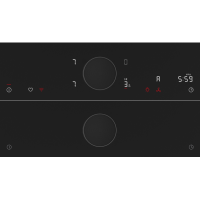 Neff t56fuf1l0 N90 60cm induction hob glass ceramic black NC