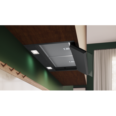 Neff d69xet2s5 N90 okap wbudowany 60 cm szafka ścienna czarny NC