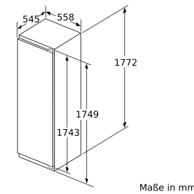 Neff gi7815ne0 N90 built-in freezer h 178 cm NC