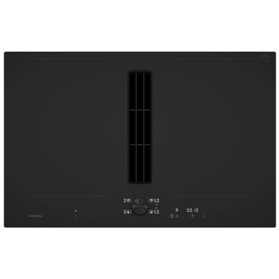 Gaggenau CV282101M Induktionskochfeld mit integrierter Dunstabzugshaube, 80 cm, mattschwarz