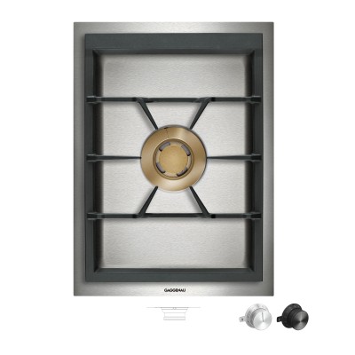 Gaggenau vg415115f table de cuisson à gaz 38 cm acier inoxydable