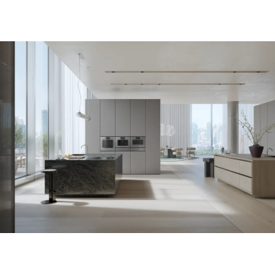 Horno multifunción empotrable Gaggenau go221130 de 60 cm, color plata