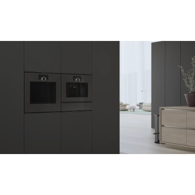 Horno pirolítico empotrable Gaggenau go241100 de 60 cm, color ónix