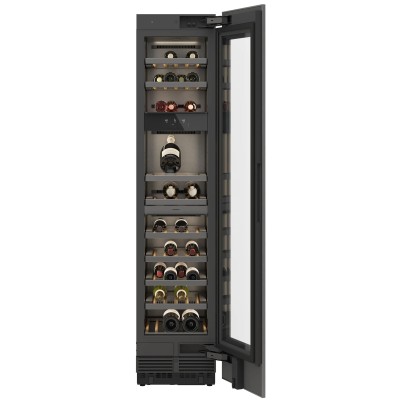 Cave à vin encastrable Gaggenau RVW417170, hauteur 45,7 cm, largeur 213,4 cm, panneautable