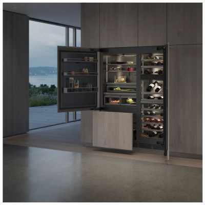 Gaggenau rvb497190 built-in fridge freezer 90 cm h 212.3