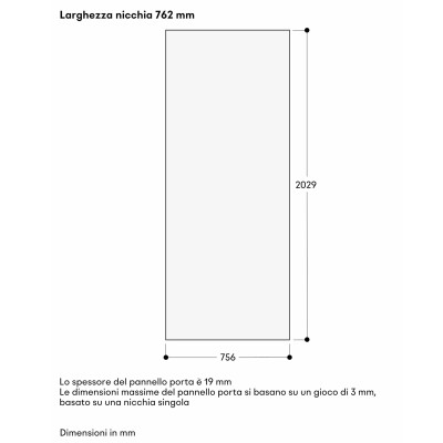 Frigorífico empotrable de una puerta Gaggenau rvc477190 de 75 cm