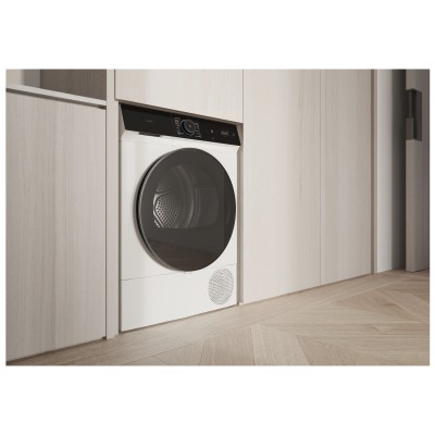 Gaggenau wt260166 9 kg 60 cm freestanding tumble dryer, white and black