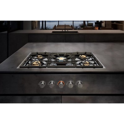 Placa de gas Gaggenau vg491115f 90 cm acero inoxidable