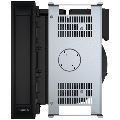 Bora pkas3ab Professional 3.0 modular cooker hood with integrated ventilation, black
