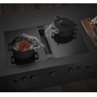 Bora pkas3ab Professional 3.0 modular cooker hood with integrated ventilation, black
