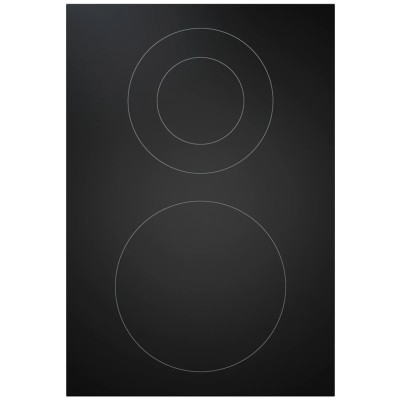 Placa de cocción modular Bora pkch3 Professional 3.0 Hyper Domino de 37 cm, color negro
