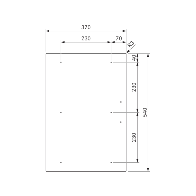 Placa de inducción modular dominó Bora pkfi3 Professional 3.0 de 37 cm, color negro.