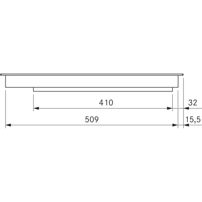 Plaque de cuisson à induction modulaire Bora PKFI3 Professional 3.0, 37 cm, noire