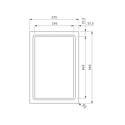 Plaque de cuisson teppanyaki Bora pkt3ab Professional 3.0, 37 cm, entièrement noire