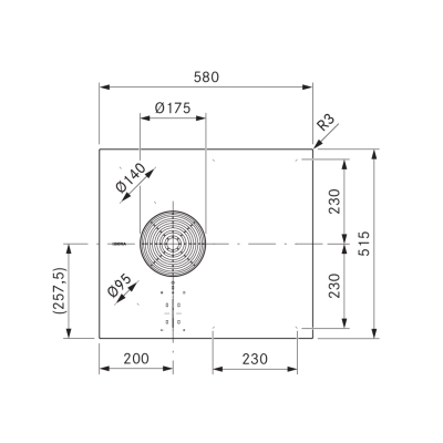 Placa de inducción Bora pursa2 S Pure con extracción integrada de 58 cm