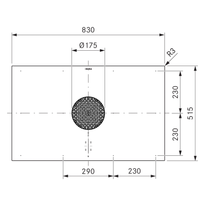 Bora puxu2r X pure induction hob with filter hood 83 cm matt black