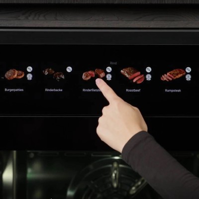 Bora xbo 60 cm Einbau-Profi-Dampfgarer mit schwarzem Glas