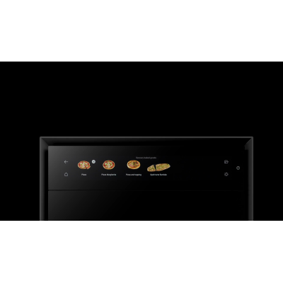 Horno de vapor profesional empotrable Bora xbo de 60 cm con cristal negro