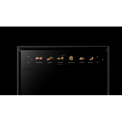 Piekarnik parowy profesjonalny do zabudowy Bora xbo 60cm z czarnym szkłem