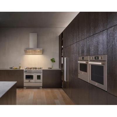 Bertazzoni fpro6117ctx3 60cm stainless steel built-in pyrolytic steam oven