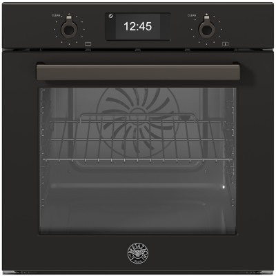 Bertazzoni fpro6117ctn3 60cm built-in pyrolytic steam combi oven, carbon