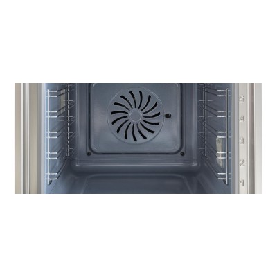 Bertazzoni fher6117ctag3 60cm wbudowany piekarnik parowy z pyrolizą, kość słoniowa i złoto