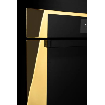 Horno pirolítico empotrable Bertazzoni fmod6117ptg3 de 60 cm, espejo dorado