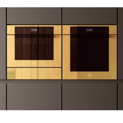 Bertazzoni fmod6117ptg3 60cm wbudowany piekarnik pyrolityczny, złote lustro
