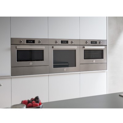 Bertazzoni fpro4077mtx3 Einbau-Mikrowelle, 45 cm hoch, Edelstahl