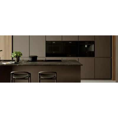 Horno microondas empotrable Bertazzoni fmod4077mtb3, 45 cm de alto, cristal negro.