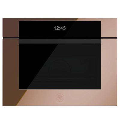 Bertazzoni fmod4077mtm3 Einbau-Mikrowelle, 45 cm hoch, bronzefarbene Spiegeloberfläche