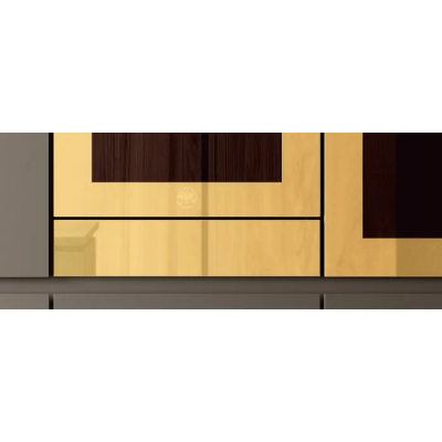 Tiroir chauffant Bertazzoni WD60G 60 x 12 cm, miroir doré