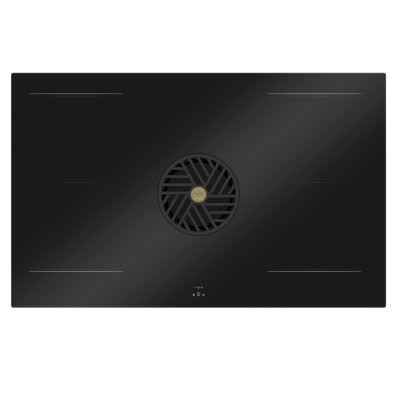 Bertazzoni p804ich2m30nt płyta indukcyjna ze zintegrowanym okapem 80 cm czarna