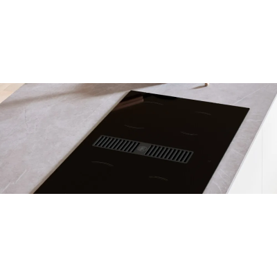 Bertazzoni p804ich30np induction hob with integrated hood 80 cm black