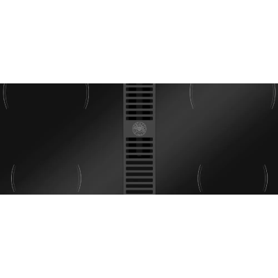 Plaque à induction Bertazzoni p804ich30np avec hotte intégrée 80 cm noire